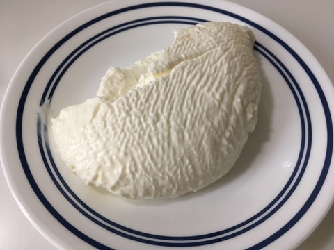 プレーンヨーグルトでクリームチーズ